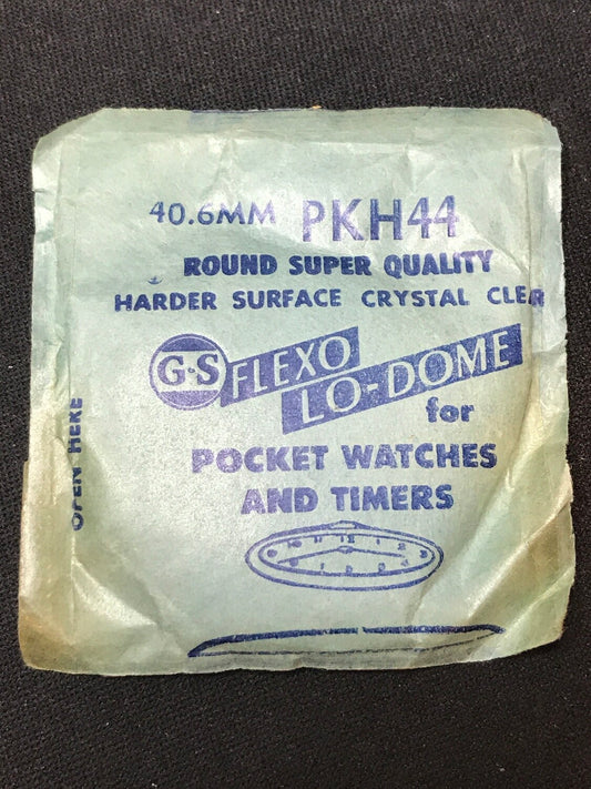 GS PKH44 Pocket Watch Crystal 40.6mm - New