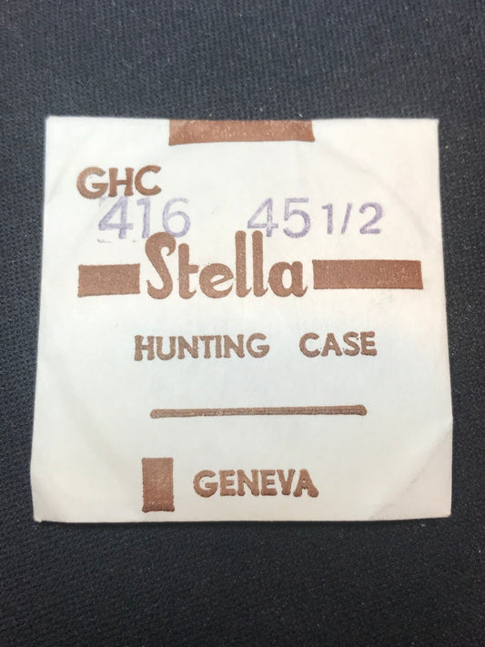Stella GHC Hunting Case Crystal 41.6mm (size 45½) - New
