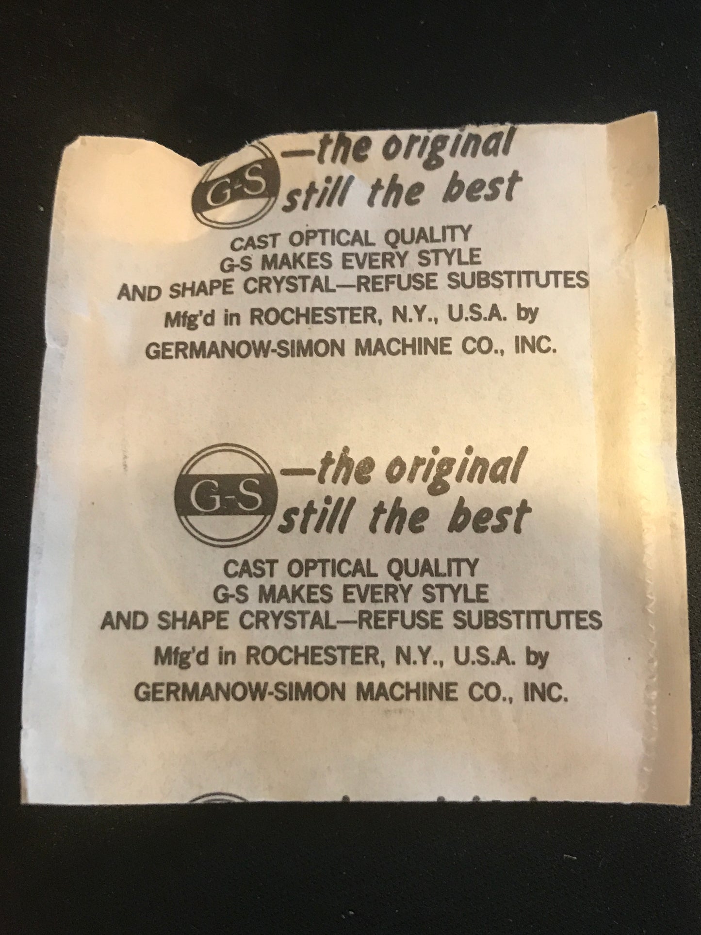 GS PKH50½ Pocket Watch Crystal 44.7mm - New