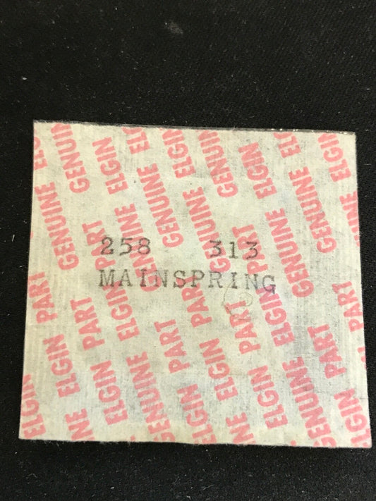 Elgin Factory Mainspring for 5½ Ligne Grade 313 (FEF 6620) - Alloy