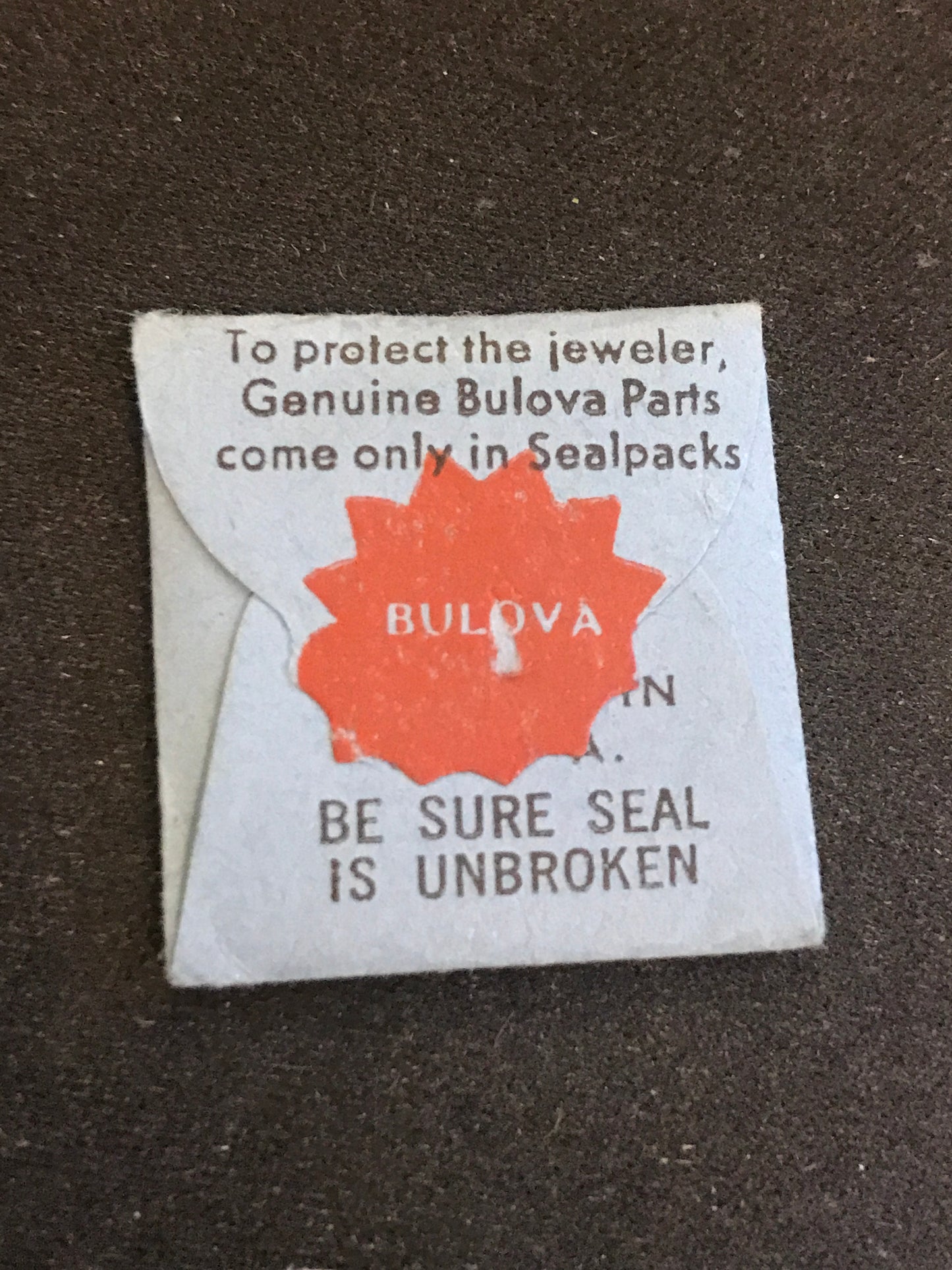 Bulova Factory Mainspring for caliber 7BPC - Alloy