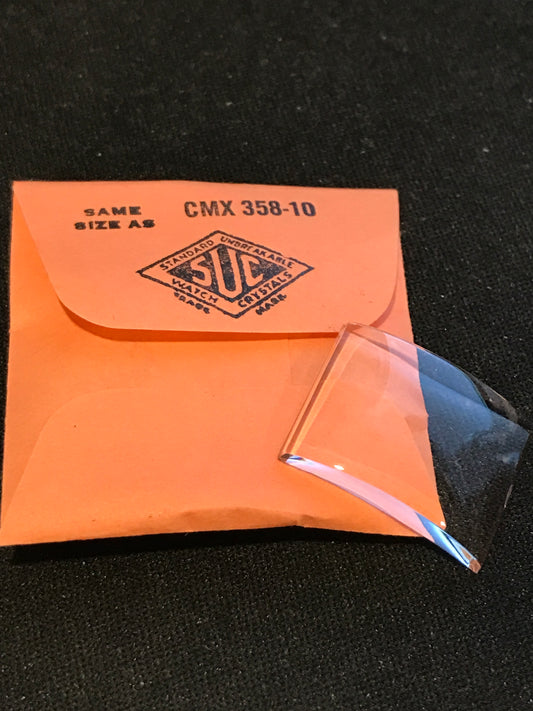 SUC Rocket Crystal RMS 157-96  for ELGIN 23.1 x 17.6mm - New