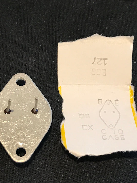 ONE ECG127 PNP Germanium Horizontal/Vertical Deflection Transistor