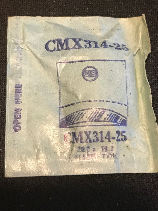 GS Fancy Crystal CMX314-25 for HAMILTON - 20.2 x 19.2 mm - New