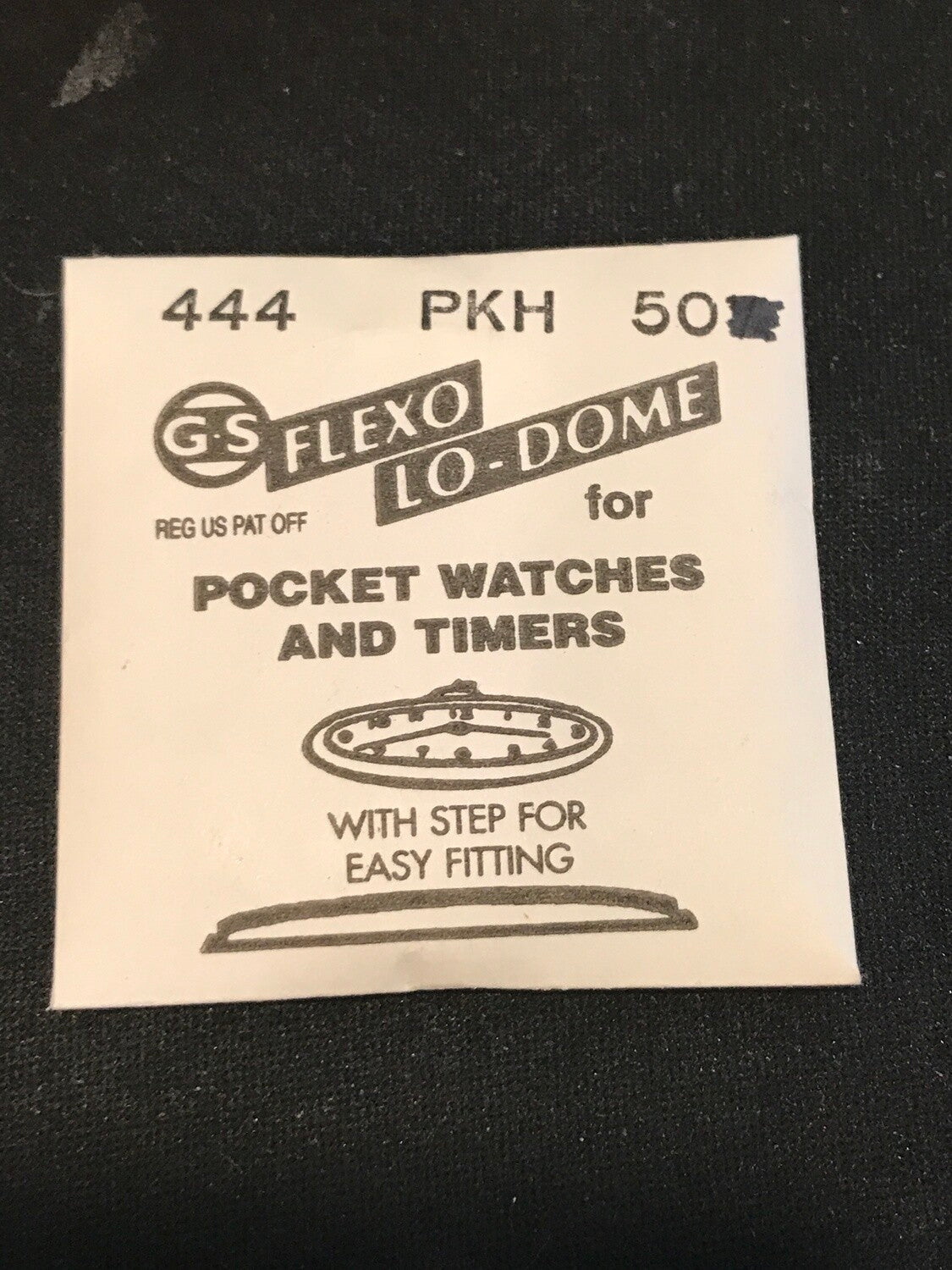 GS PKH50 Pocket Watch Crystal 44.4mm - New