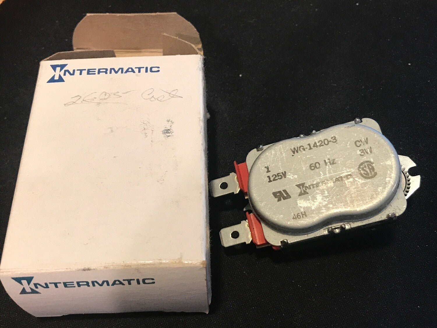 Intermatic WG-1420-3 Timer Motor 125-V 60-Hz 3-W - New – Vintage Time Parts