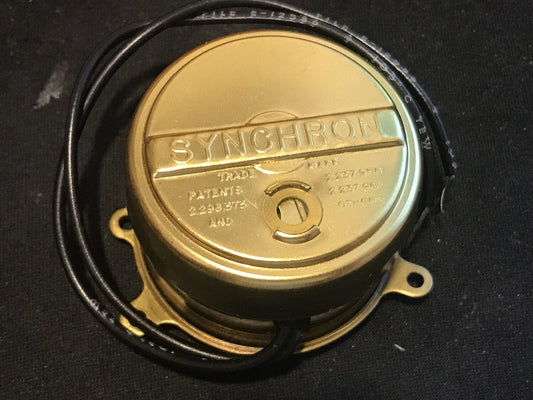 Hansen Synchron Model 610 Clock Motor 110V 3W 1 RPM - New