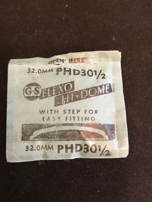 GS Flexo Round HI-DOME Crystal PHD 30½ - 32.0 mm - New