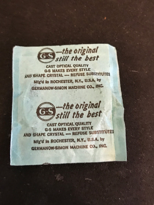 GS Flexo Round HI-DOME Crystal PHD 30½ - 32.0 mm - New