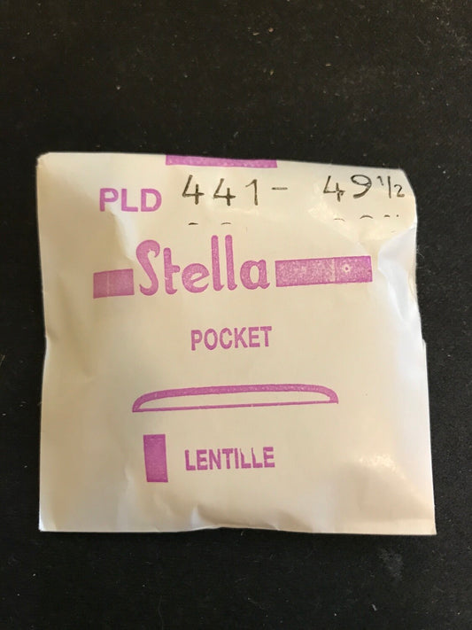 Stella PLD-441 49½ Round Pocket Watch Crystal 41.6mm - New