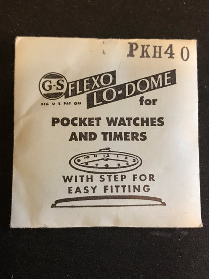 GS PKH40 Pocket Watch Crystal 38.1mm - New