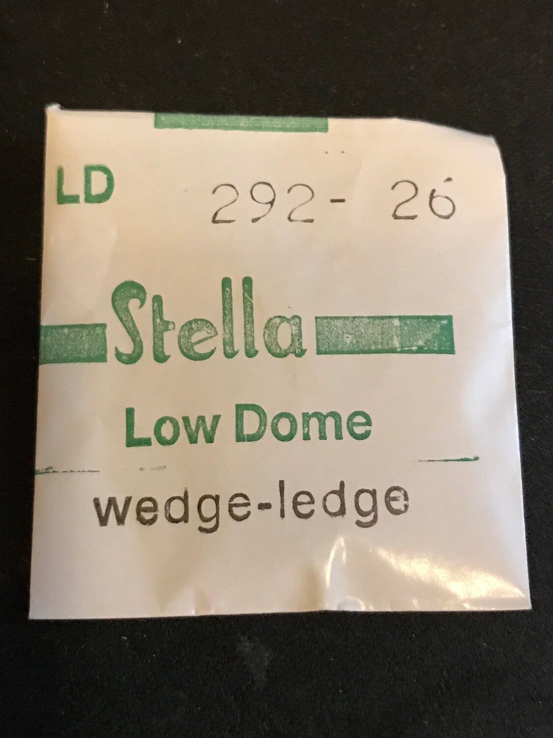 Stella LD-292 26 Round Low Dome Wrist Watch Crystal 29.2mm - New