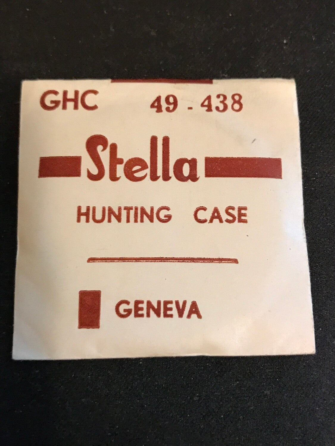 Stella GHC Hunting Case Crystal 43.8mm (size 49) - New