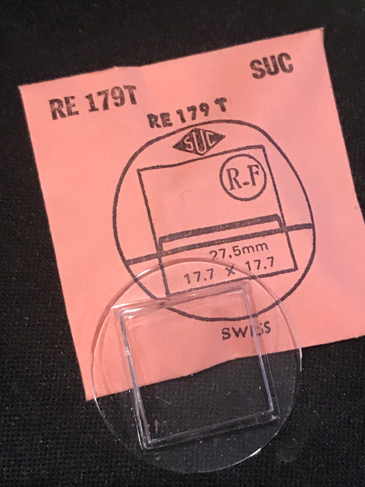 SUC Rocket Crystal RE 179T  for SWISS 17.7 x 17.7mm - New