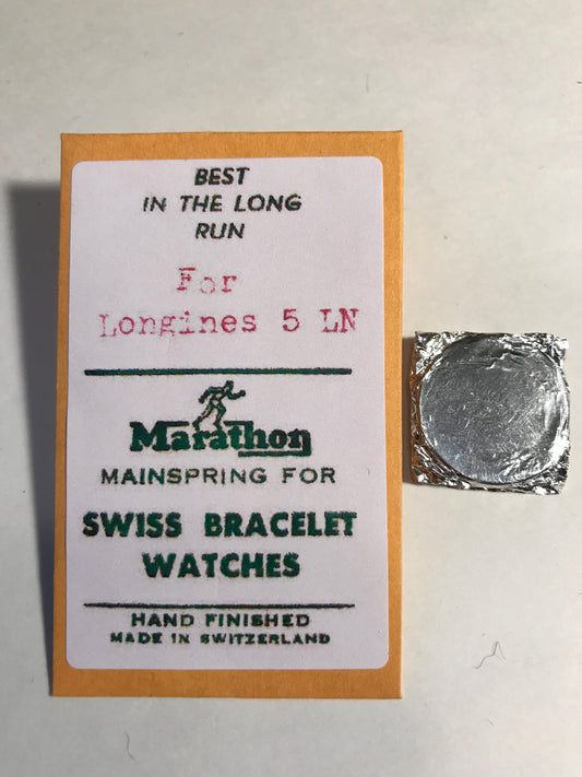 Marathon Mainspring for Longines 5LN - Steel