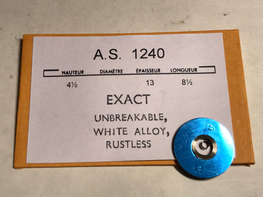 EXACT Mainspring for 8 ligne A.S. Caliber AS1240 - Alloy