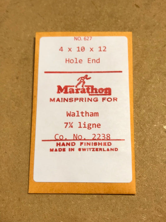 Marathon Mainspring for Waltham 7¼ ligne #2238 - Steel