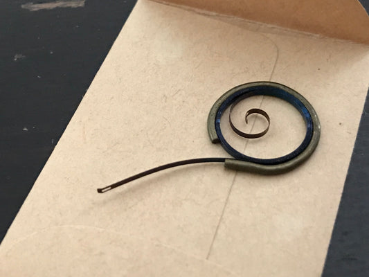 Waltham Factory Mainspring for 9 ligne Watches Factory No. 2233 - Steel