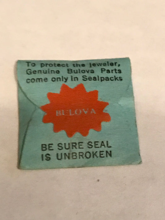 Bulova factory mainspring for caliber 6AE - steel