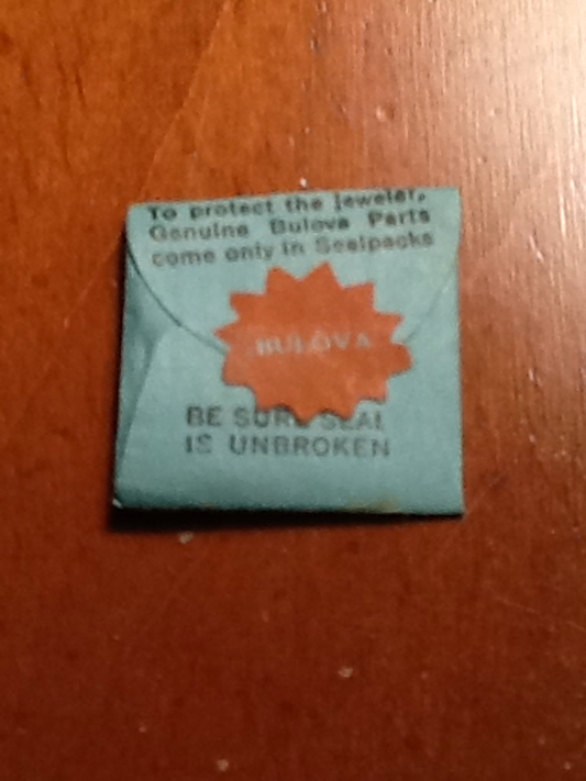 Bulova factory mainspring for caliber 7AM - steel