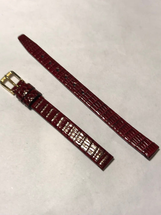 Downing 8mm Bourdo Genuine Lizard Wrist Watch Strap - New in Packaging