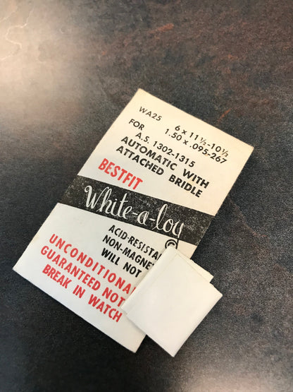 BESTFIT Mainspring WA25 for A.S. caliber 1302 - 1315 - Alloy