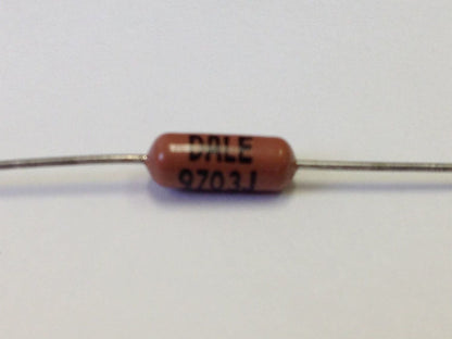 40 - DALE 255 Ohm 1/2w 1% Metal Film Precision Resistors - New